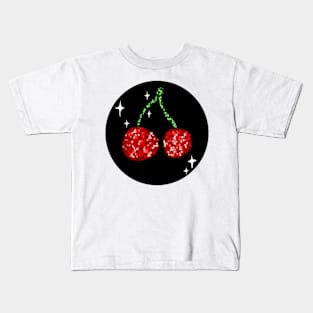 Disco ball cherries Kids T-Shirt